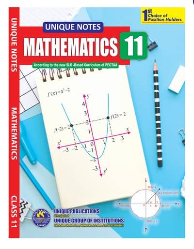 1st year Mathematics Unique notes Punjab board
