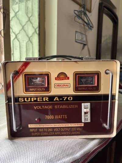 Super 7000 watts stabilizer