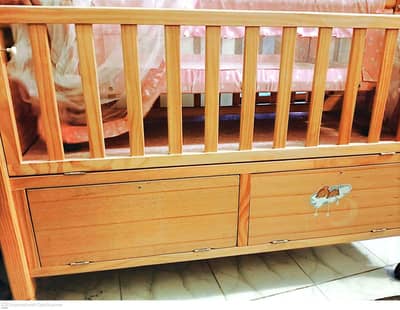 Wooden swing for baby Cradle for sale