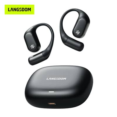 Langsdom TE09 Open-Ear Sports Earbuds | 36H Battery | IPX5 Waterproof