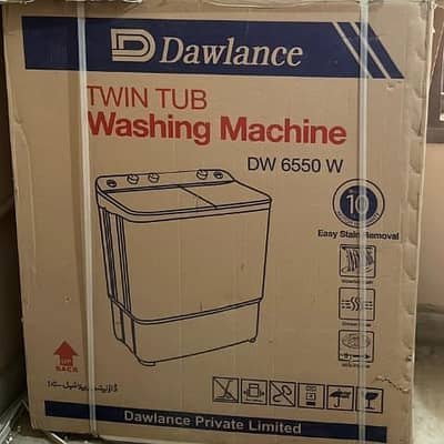 Brand new "DAWLANCE WASHING MACHINE WITH DRYER DW 6550 W" for sale