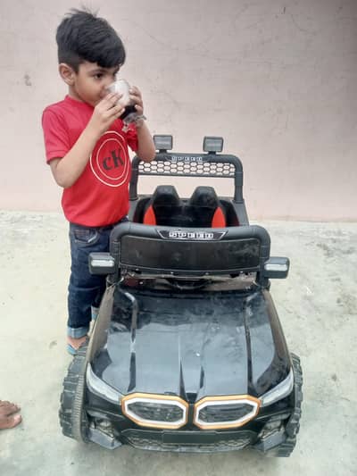 Kids battery car dubble moter