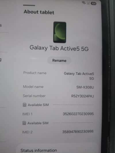 Samsung Galaxy Active5 5g (2024)