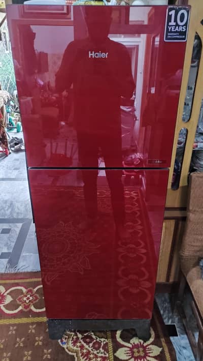 Haier Glass Door Fridge EPR 246