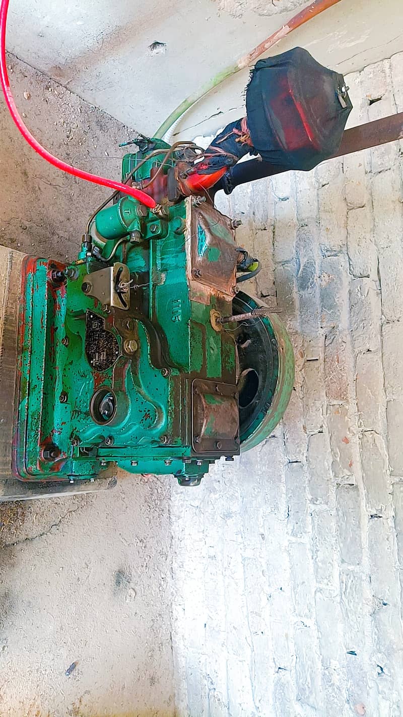 Aata chakki full setup with engine 1