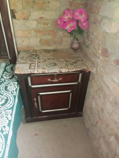 wooden side table for sale okara
