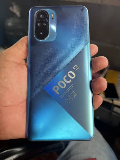 Poco F3 with box and adapter pta approve 10by10 condition
