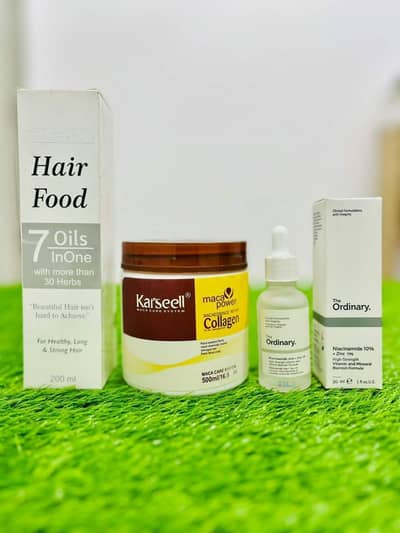 3 in 1 skincare and haircare bundle for Pakistan