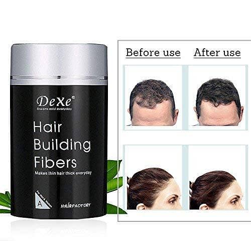 Dexe Hair Building Fiber Black 22gm