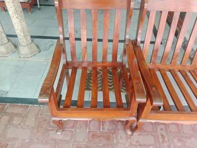 pure Tali wood ma sofa set 5 seater