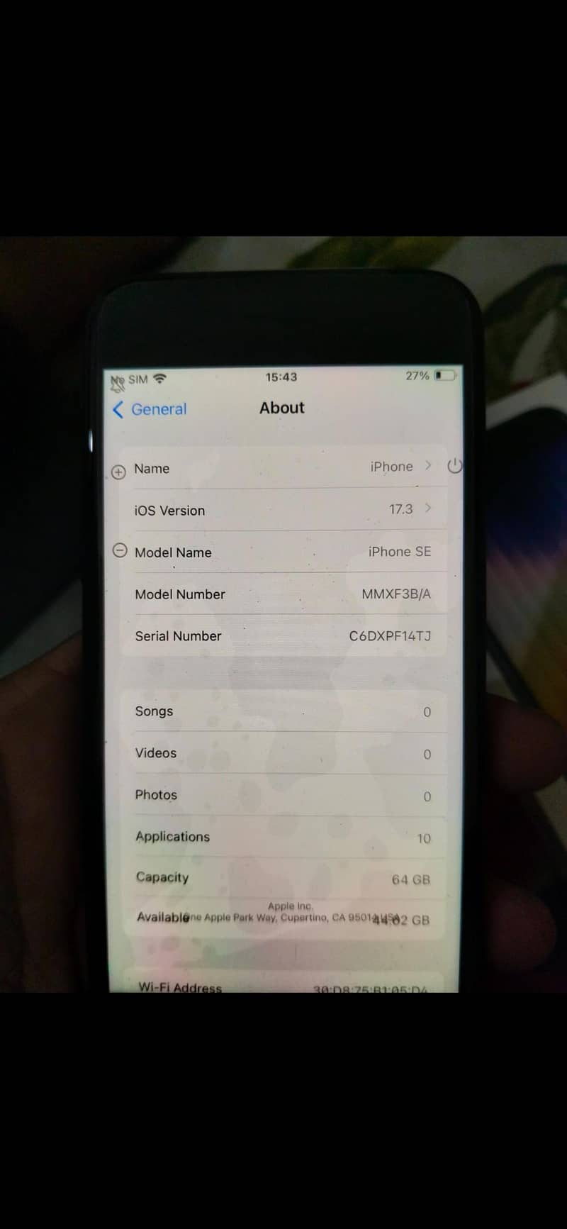Iphone SE Third Generation 2