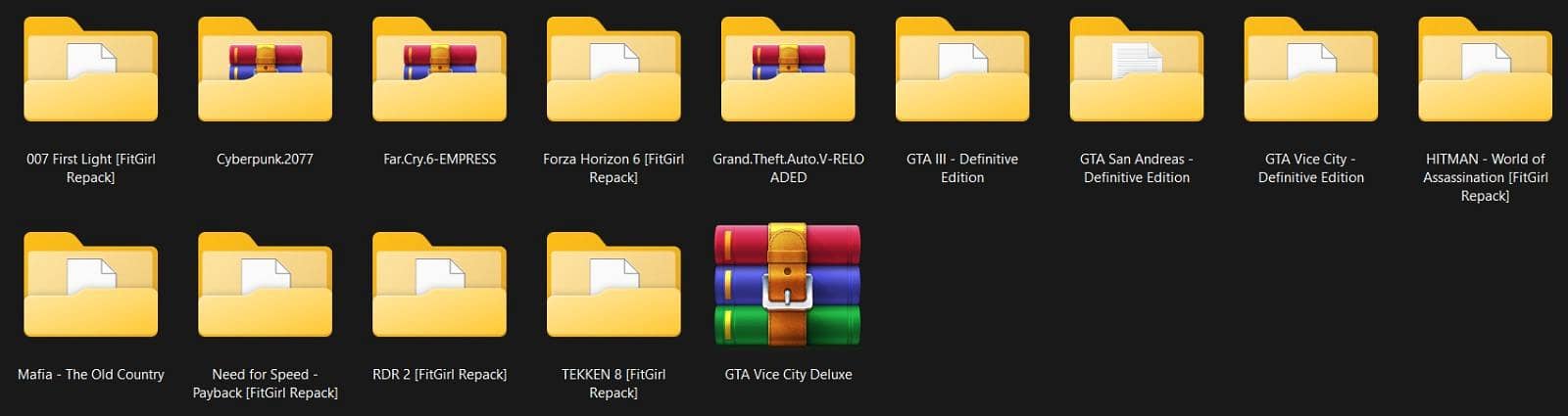 Computer PC game setups available 1