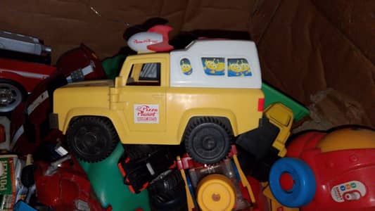4 big toy cars deal imported hard plastic cars