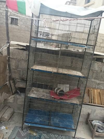 it's a cage for pigeons and other birds
