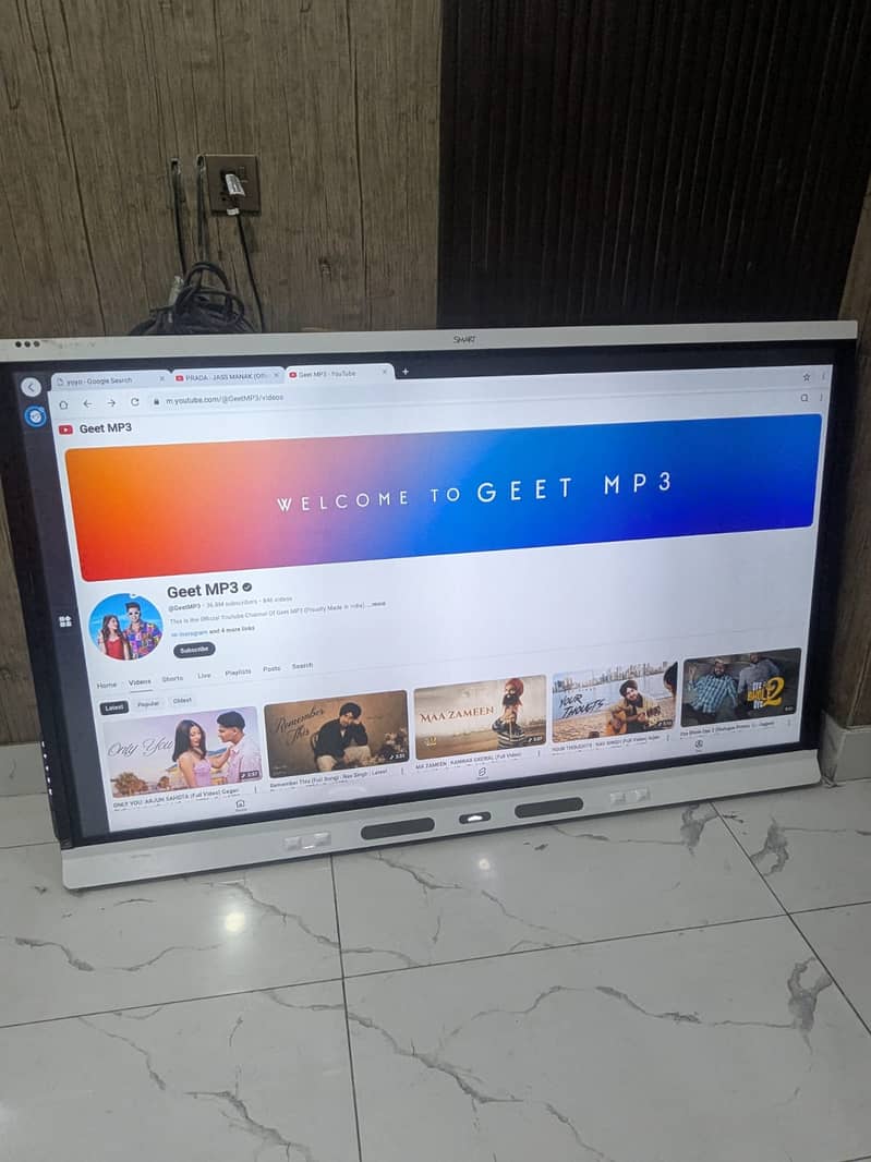 75 Inch" Interactive Touch Screen Smart Board  2