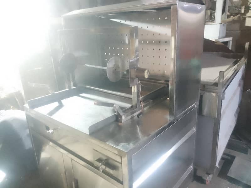 Turkish shawarma machine 1