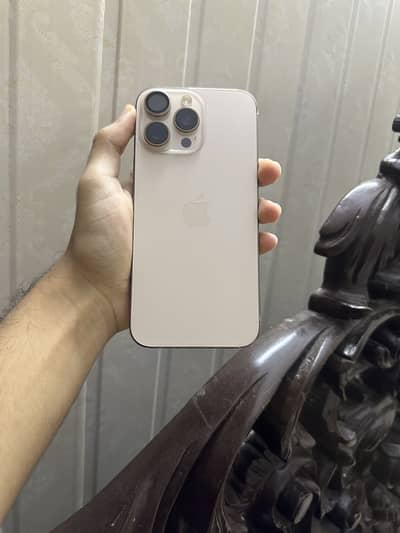 iPhone 16 Pro Max PTA approved 512GB Desert Titanium | Like New