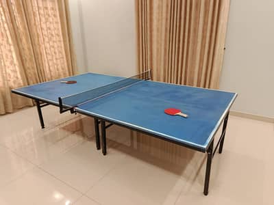 Local Foldable Two-Piece Table Tennis Table
