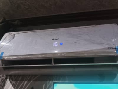 Haier 1  ton Dc Inverter in new condition