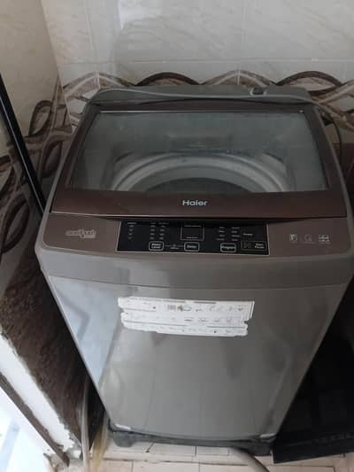 haier 9.5 kg used with care