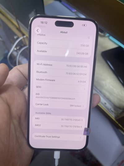 14 promax 256 GB JV