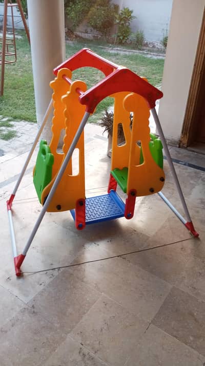 double side kids swing