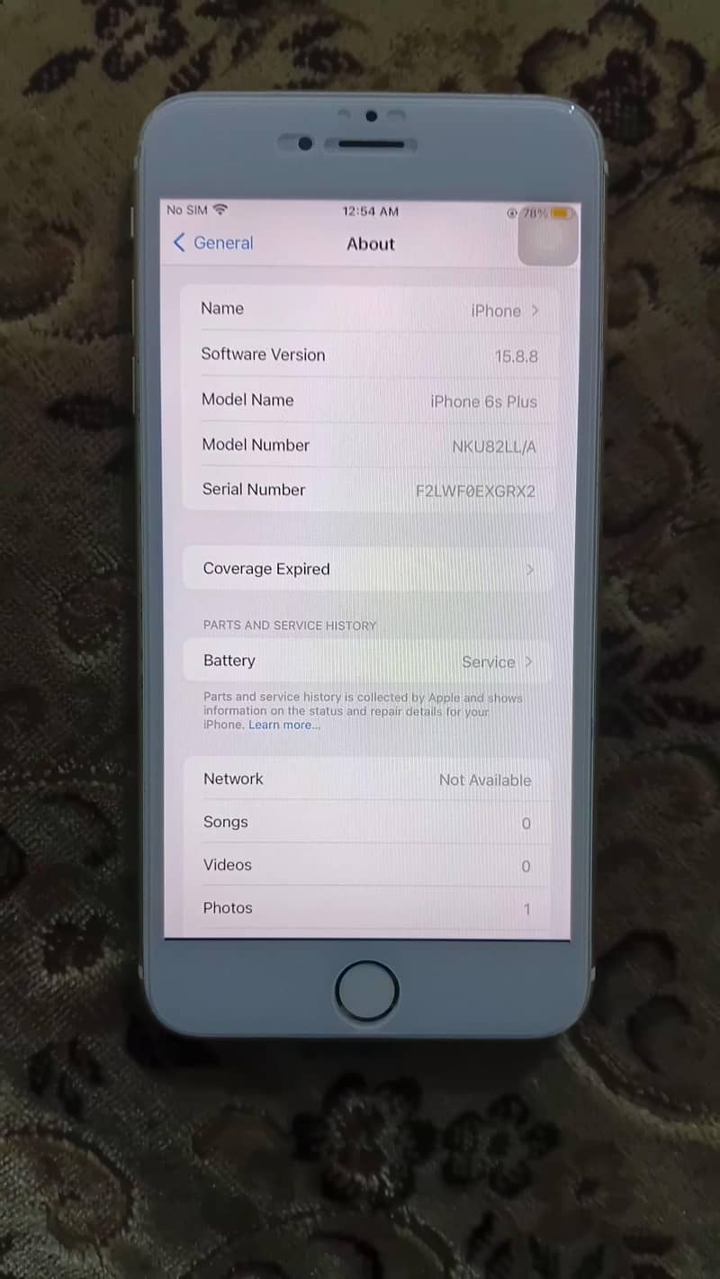 Iphone 6s plus 5