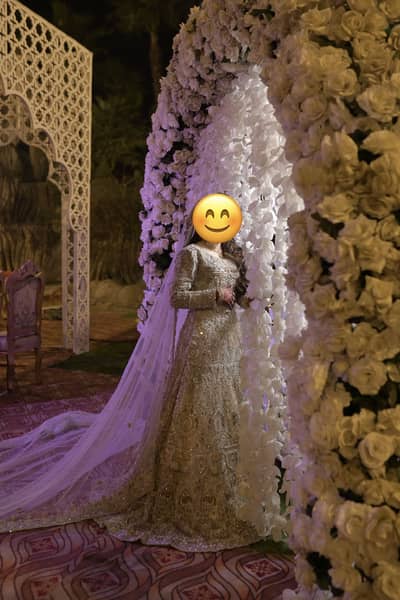 New Bridal dress with maxi and long veil