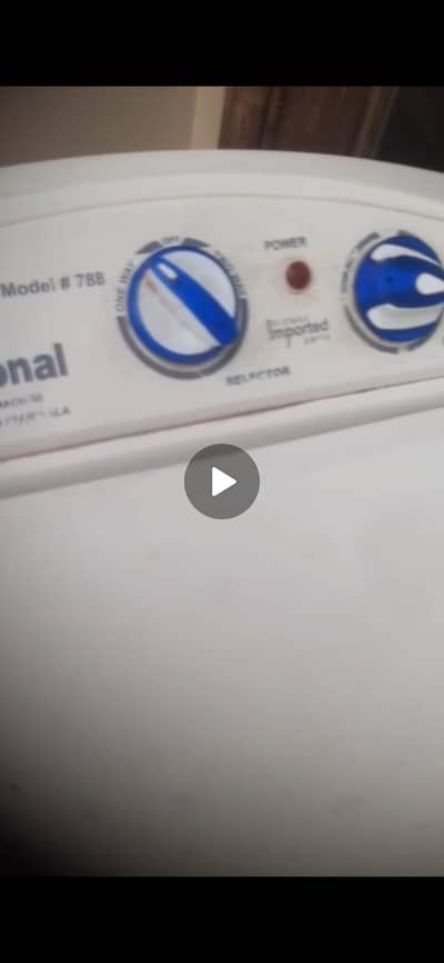 national 10 kg semi automatic washing machine
