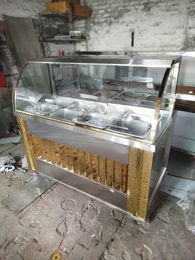 Salad Bar counter /salad countr dahi bhala countr fast food counter