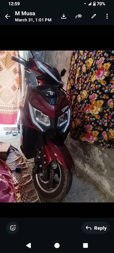 electric Scooty for sale
