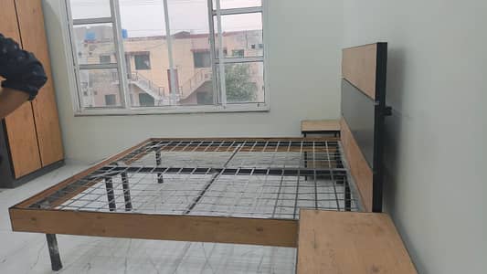 A Neat And Affordable 1-Bedroom Apartment Is Available For Rent In Khayaban-E-Amin