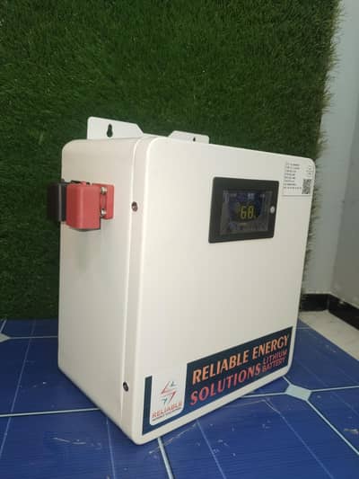 12V 60Ah LiFePO4 Lithium Battery | Long Backup | Solar | UPS | DC Fans