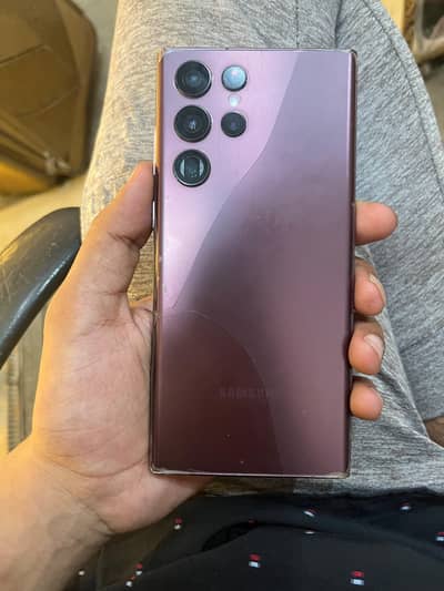Samsung Mobile S22 Ultra 512GB official pta (price final hai)