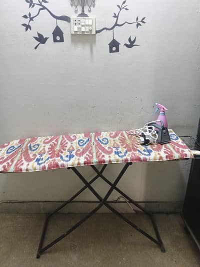 metal iron stand