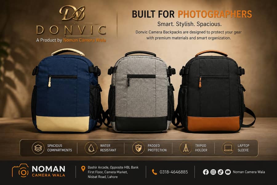 Camera Backpack - Premium Quality 0