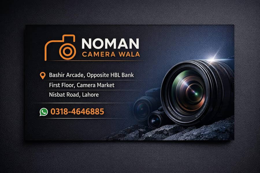 Camera Backpack - Premium Quality 1