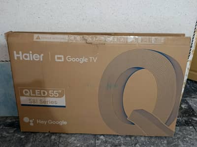 Haier QLed S81 series 55" Slightly used just like brand New