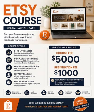 Course | Learn, Launch and sell successfully With Expert Training.