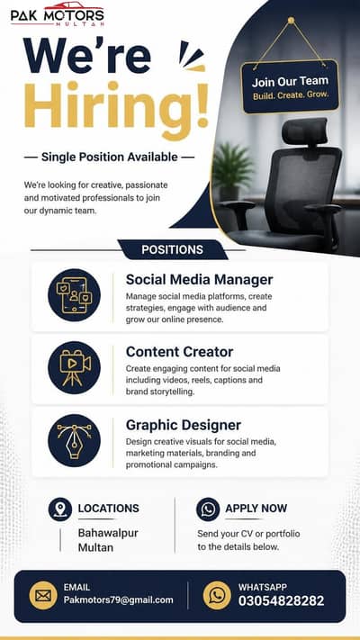 We're hiring Social media manager & Content Creator