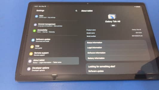 Samsung A8 10.5 inch