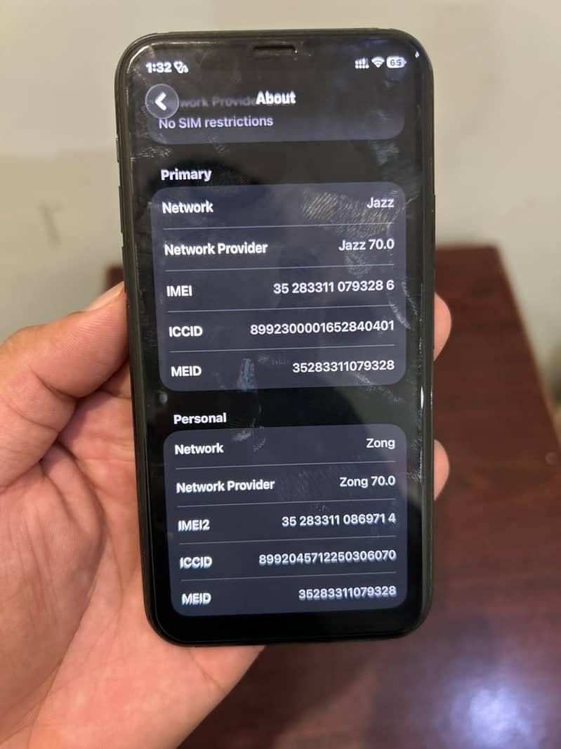 Iphone 11pro 8