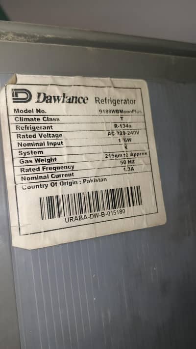 Medium Size Double Door Refrigerator for Sale