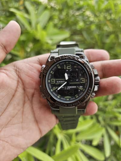 Casio G-Shock Metal Watch | Dual Time | Water Resistant