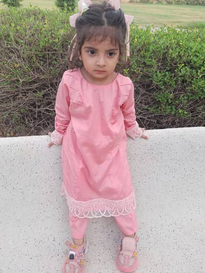 Noor E Husn Kids collection Pinkish World