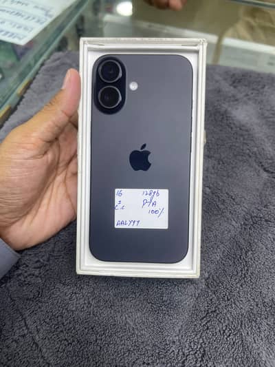 Apple iPhone 16 128gb pta complete box