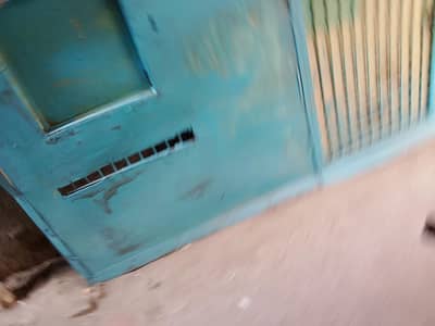 Heavy Iron Safety Gate with Frame – Strong Condition