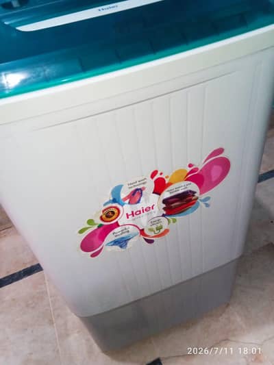 Haier single washing machine model number HW120-35FF