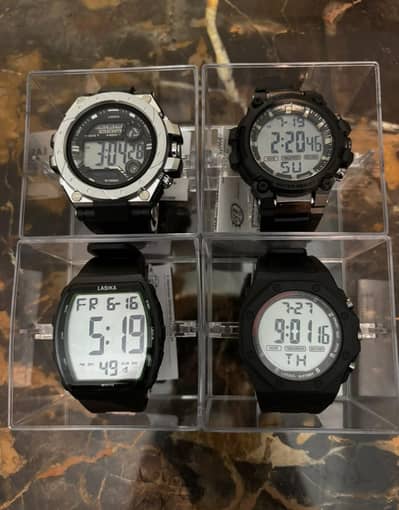 Digital Sports Watches — Rs. 1,600 Each