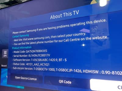 75 INCH SAMSUNG 8K LED TV SMART WIFI  83 INCH LG OLED